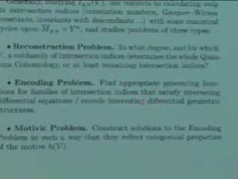 Colloque Grothendieck Yuri Manin