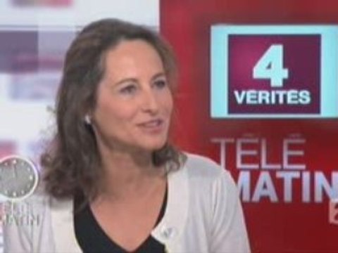 Ségolène Royal invitée des 4 vérités de France 2