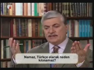 Namazı türkçe okuyarak kılmak