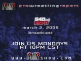Pro Wrestling Report on ESPN Radio - March 2, 2009
