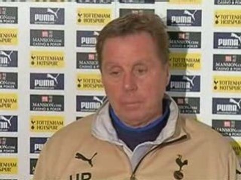 Harry Redknapp on Spurs game against Middlesbrough
