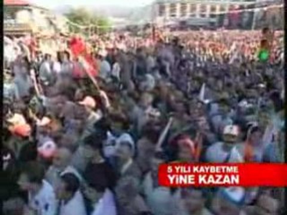 Ak Parti Erzincan Mitingi Durmak Yok Yola Devam