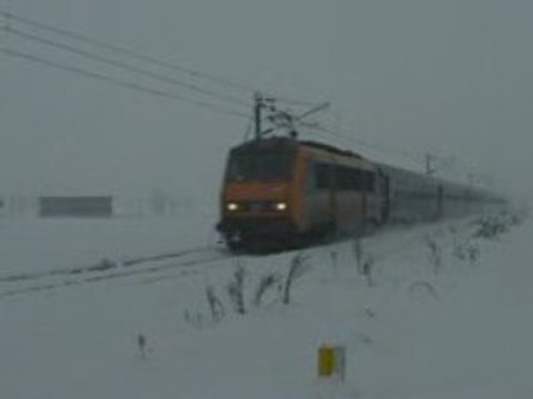 Des trains dans la neige 5