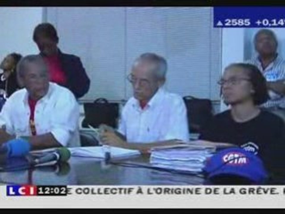 Télézapping : Antilles, fin de crise ?