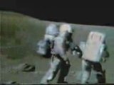 Moon Landing Hoax Apollo 16: Astronauts Sneak up on Dog Rock
