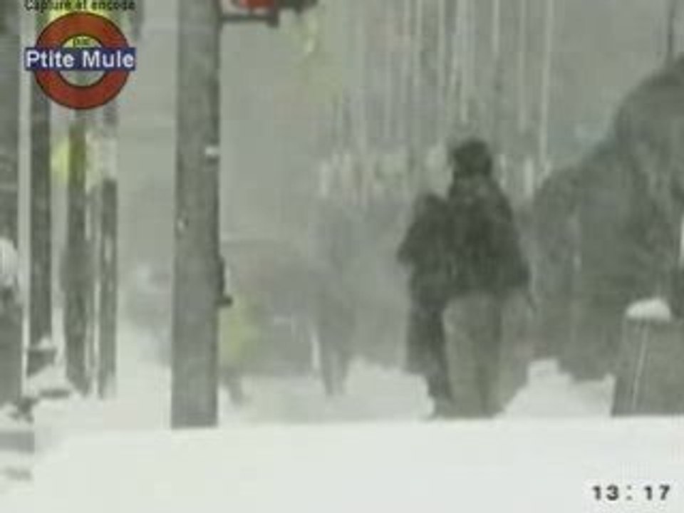 New-York sous la neige