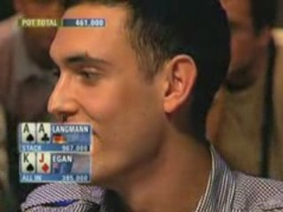 Poker EPT 4 Londres  Chris Egan Vs Florian Langmann