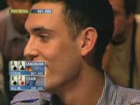 Poker EPT 4 Londres Chris Egan Vs Florian Langmann