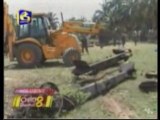 Heavy weapons which SL forces captured from LTTE