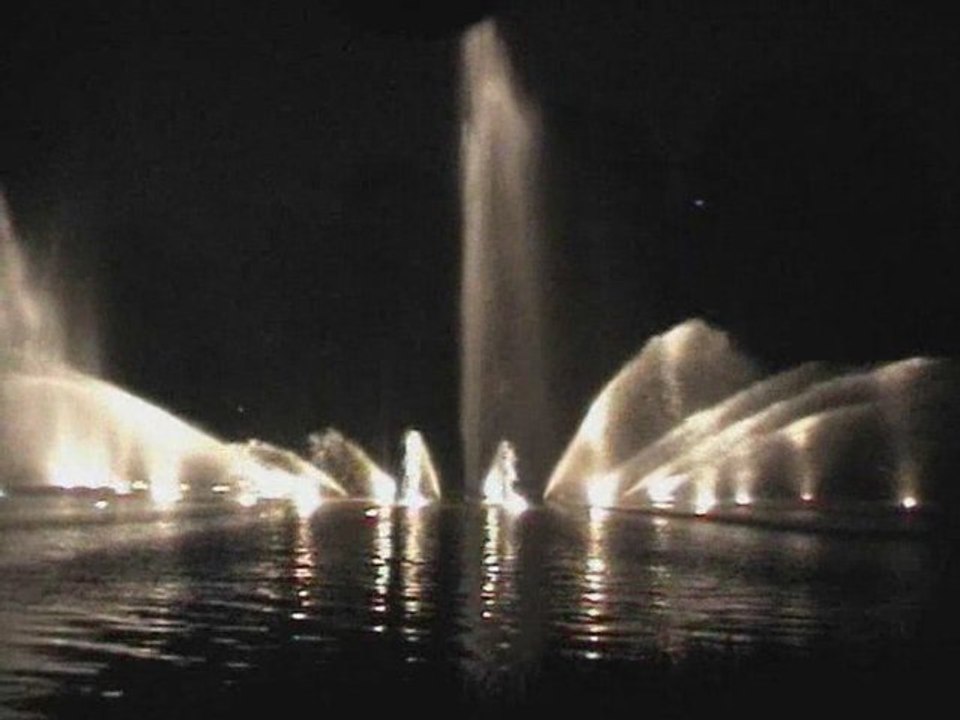 Hamburg - Fontanny - Balet na wodzie cz.1