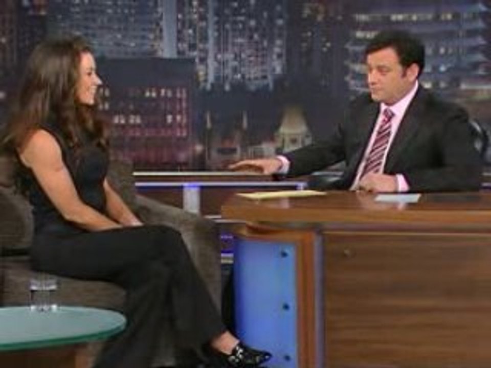 Evangeline Lilly on kimmel show 03-03-2009