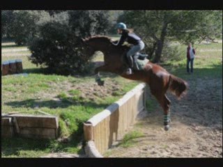 Lou sur le cross 26 février 2009