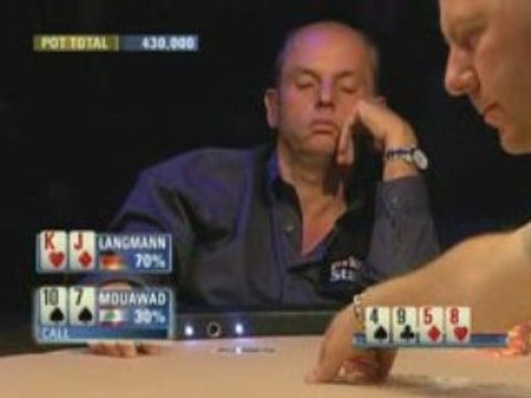 Poker EPT 4 Londres Joseph Mouawad v Florien Langmann VI