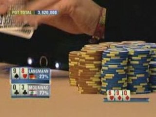 Poker EPT 4 Londres  Joseph Mouawad v Florien Langmann VII