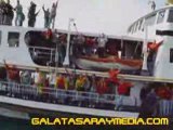 Galatasaray supporters en bateau UltrAslan turquie