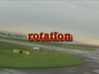 DECOLLAGE D'UN AIRBUS VU D'UN AIRBUS