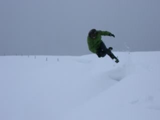 Marcher dans la neige