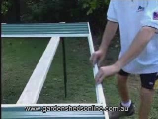 Garden Shed - Front Panel Assembly