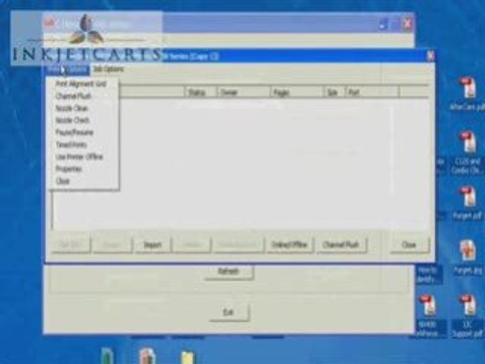Video Printer Jockey Introduction by InkJetCarts  Part1