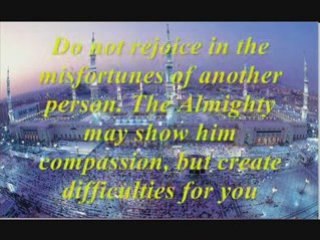 Sayings of Prophet Muhammad (s.a.w)