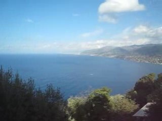 Camogli: vista da ruta