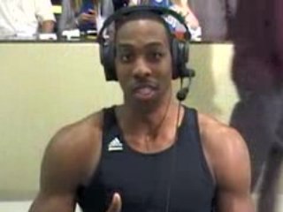 NBA Dwight Howard an Olympic high-jumper