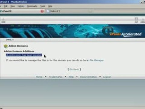 Cotonti Video Tutorial 02 - Creating Addon Domains in cPanel