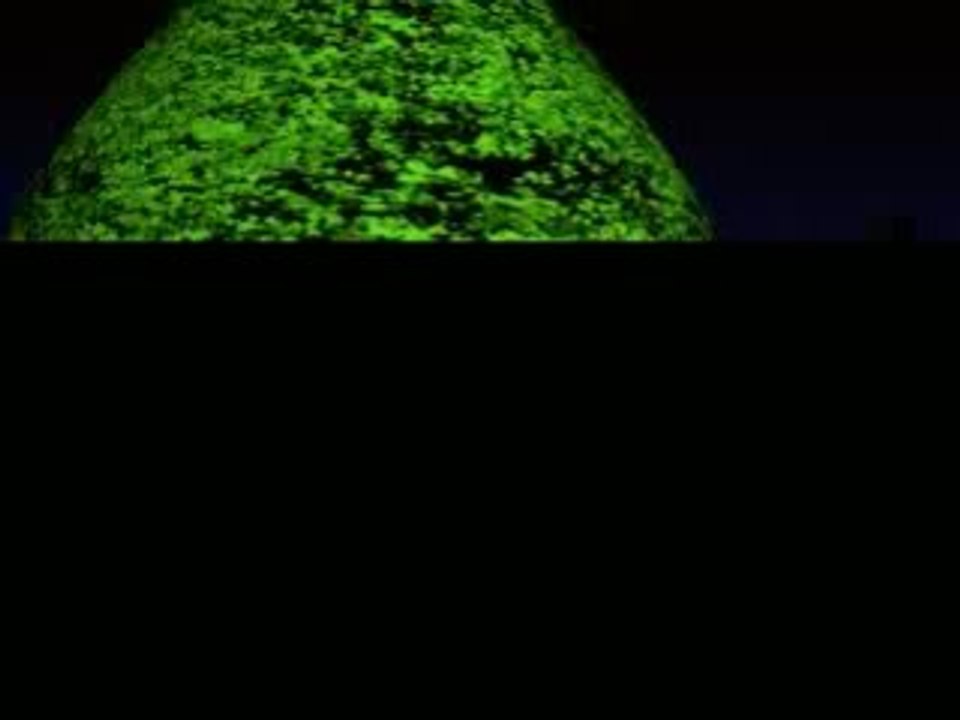 Beautiful animated fountain