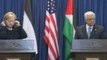 Hillary Clinton supports Palestinian leader Mahmoud Abbas