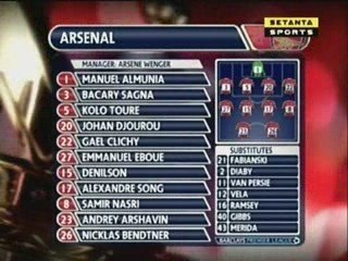 West Brom vs Arsenal (EPL Match 040309)