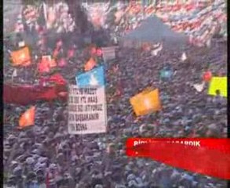 Ak Parti İstanbul Mitingi Durmak Yok Yola Devam