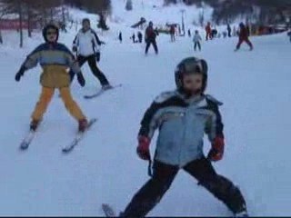 Célia au ski - Février 2009