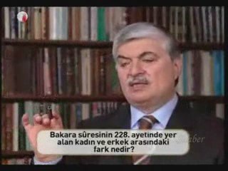 Kurana göre erkek kadından üstün mü Hakları