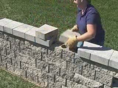 Add stability to your two sided landscape wall panel