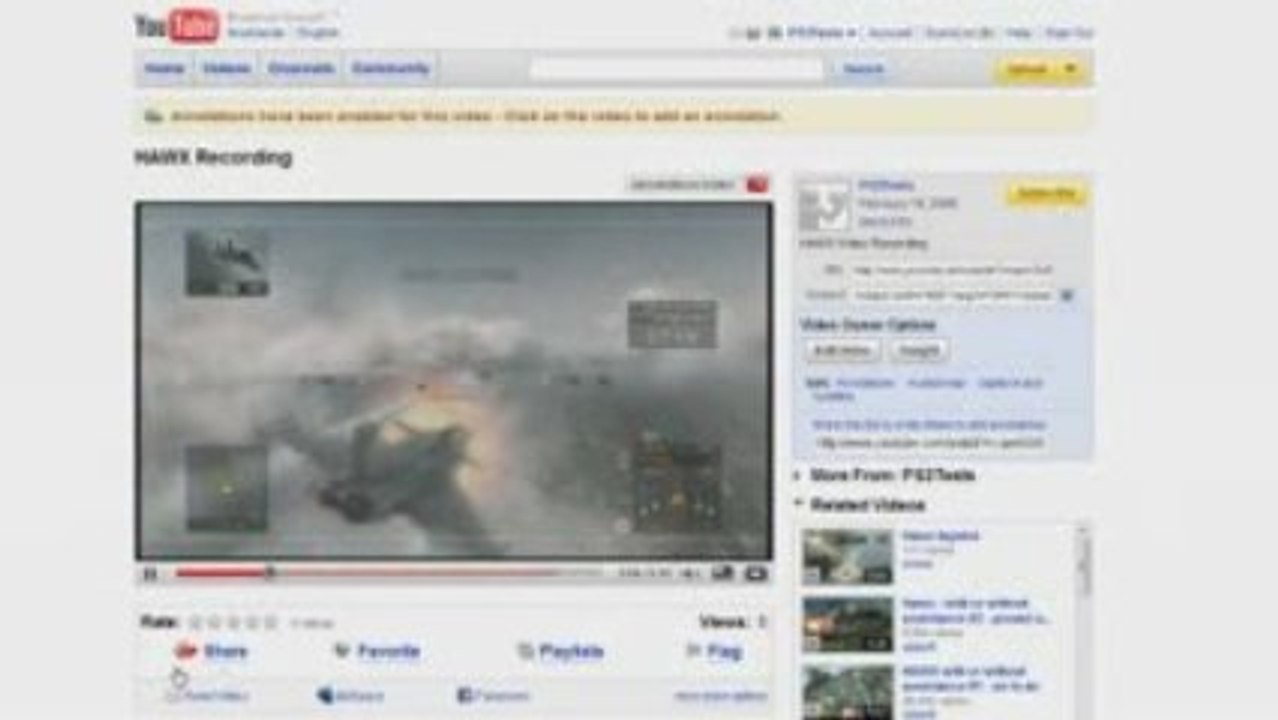 Hawx ps3 upload