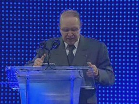 Bouteflika discours à la Coupole Mohamed Boudiaf à Alger 4/6
