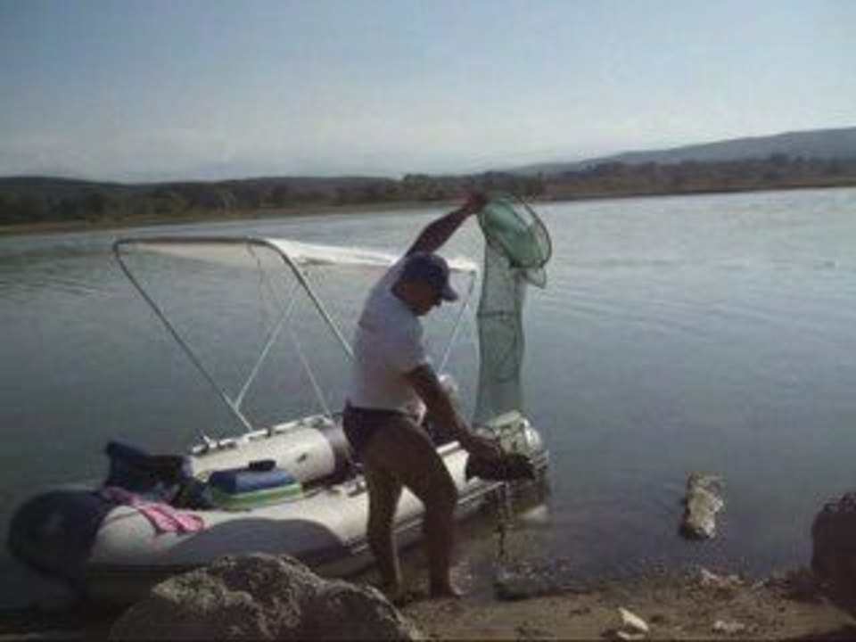 Сам на язовир Искър лятото на 2008г.