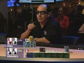 Poker EPT 1 Vienne Pascal Perrault and Puro Showdown
