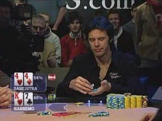 Poker EPT 1 Vienne Coin Flip Exit