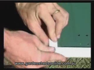 Garden Shed - Door Panel Assembly