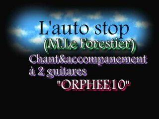 L'Auto-Stop (Maxime Le Forestier) par orphee10