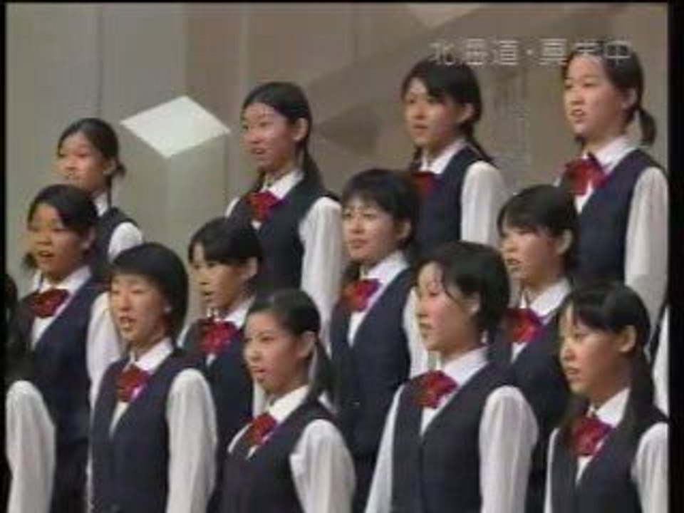 「日向木挽唄」　札幌市立真栄中学校