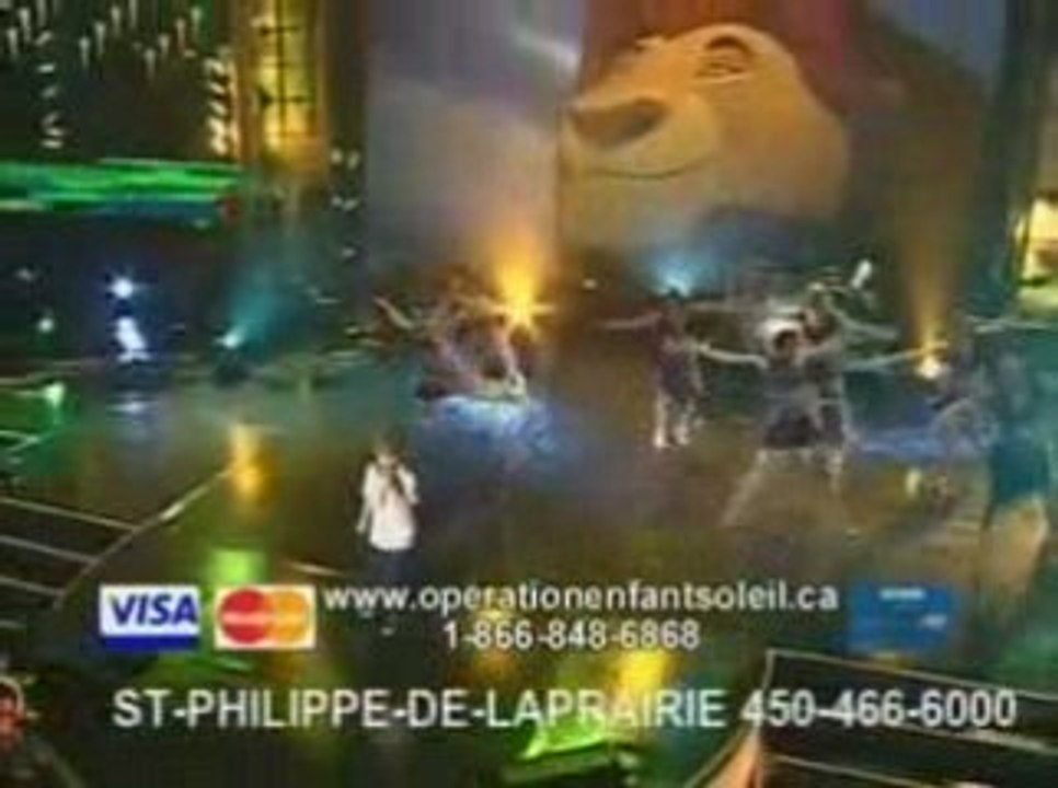 Francis Bernier au téléthon Opération Enfant Soleil