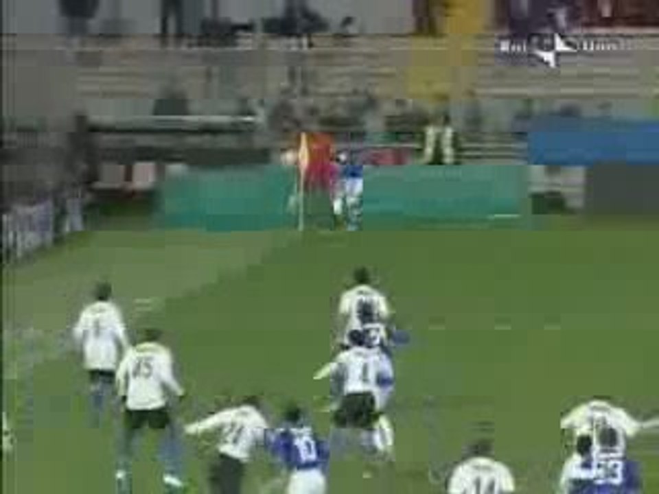 Sampdoria - Inter milan 2-0  Goal Pazzini