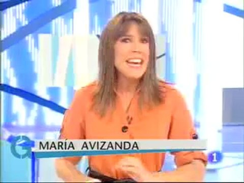 Vestido de Tantra presentadora del programa Gente TVE1