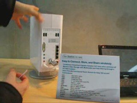 Eee Station PC NAS - Eee D200 @ Cebit 2009