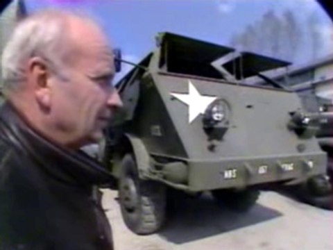 Collection de véhicules militaires de la 2e Guerre Mondiale