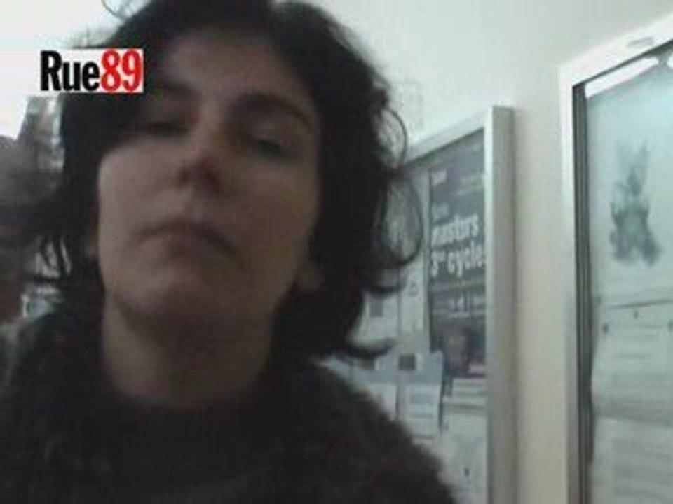 Les profs avec les étudiants à la Sorbonne