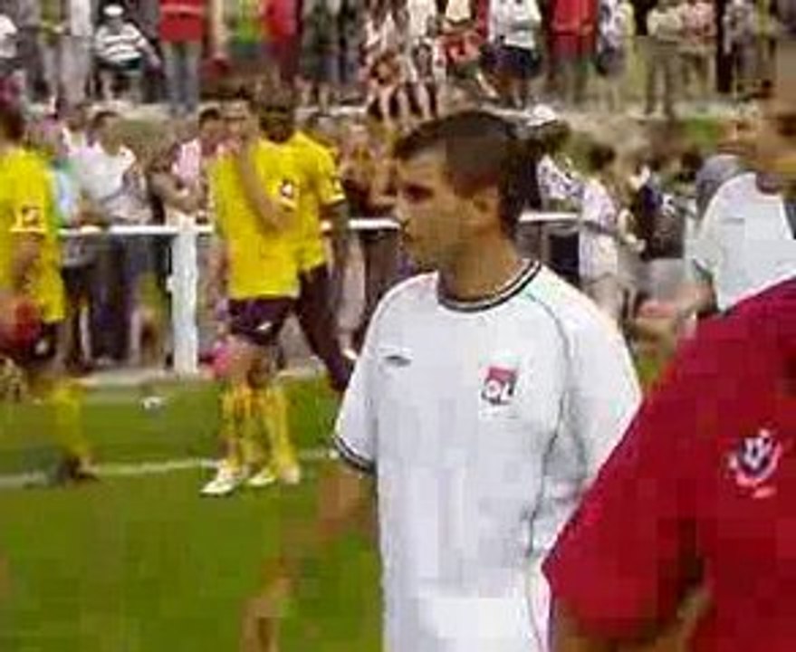 Lyon sochaux - a beaujeu- sonny anderson,florian maurice....