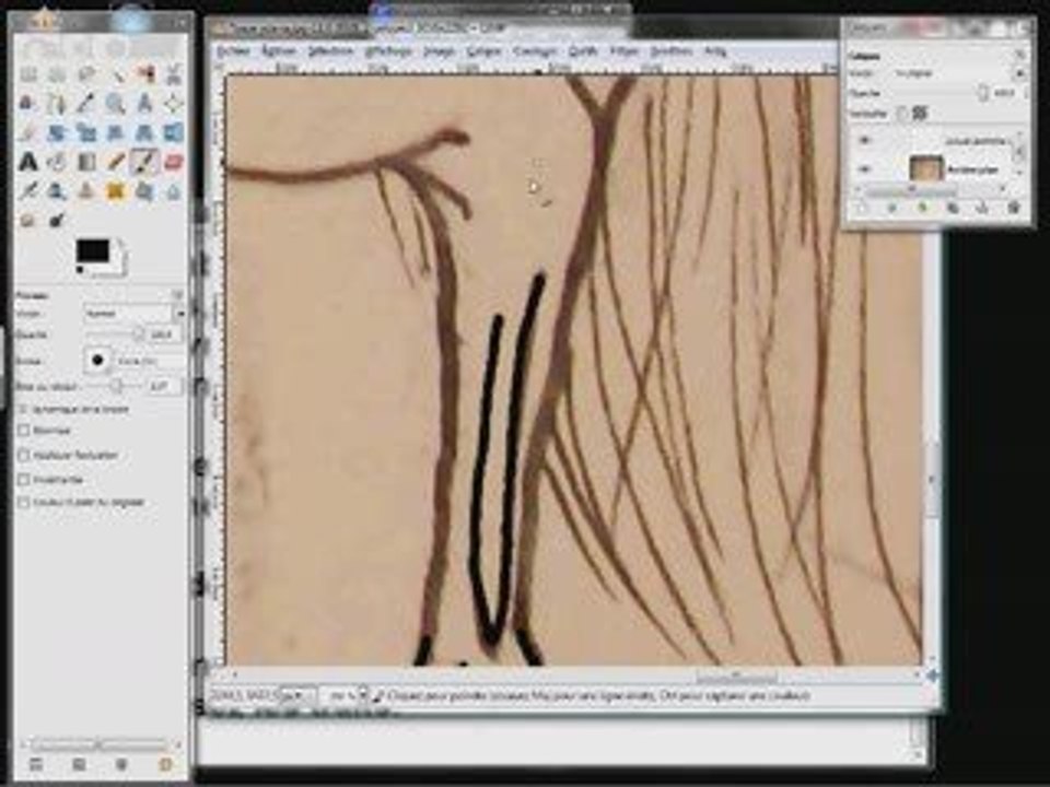 Comment nettoyer sa base avec GIMP ?